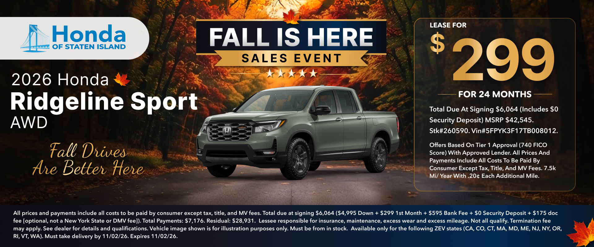 2026 Honda Ridgeline
