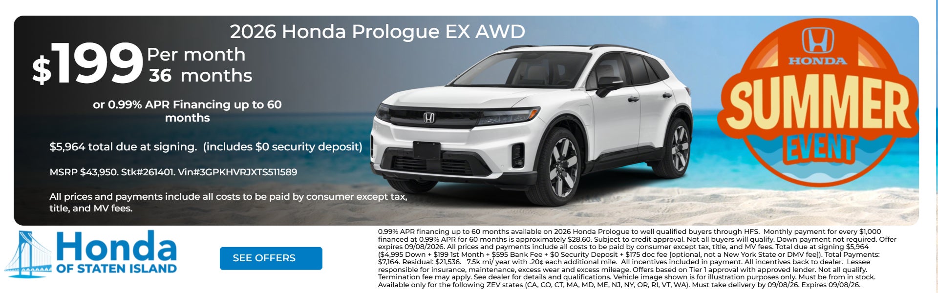 2026 Honda Prologue EX AWD