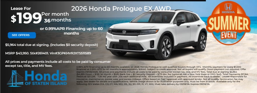 2026 Honda Prologue EX AWD