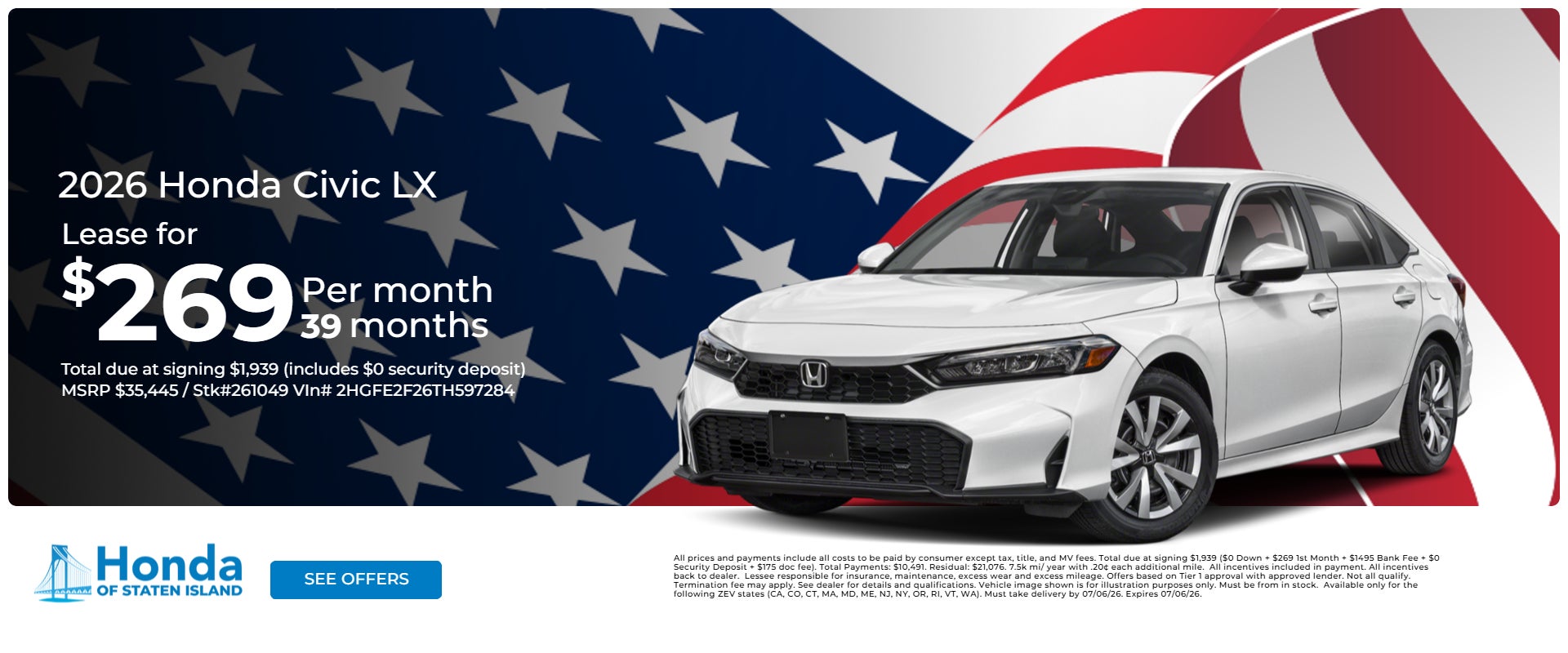 Civic Specials