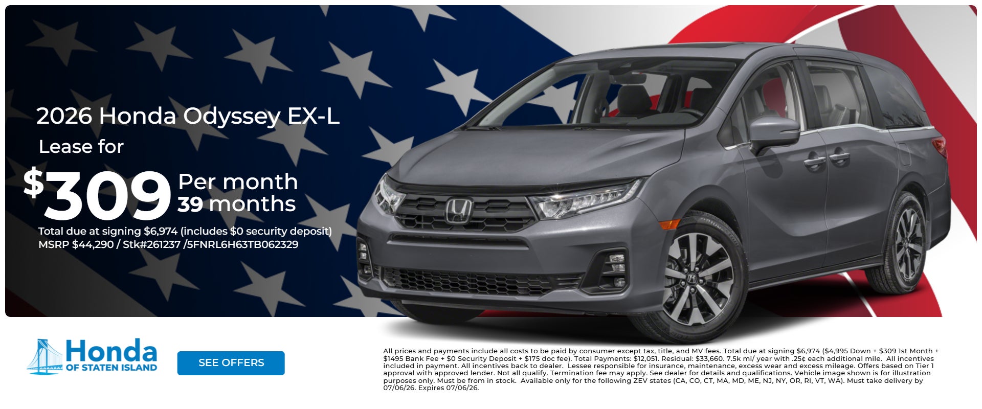 Odyssey Specials!