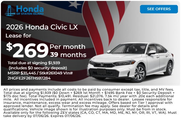 Civic Offers!
