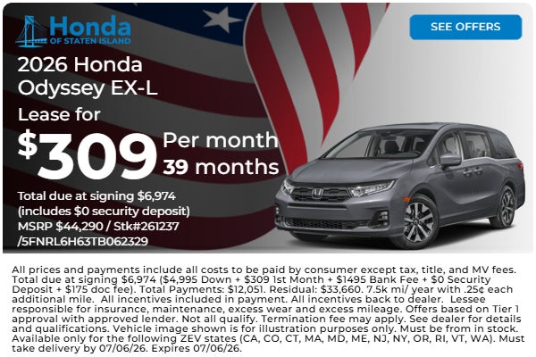 Odyssey Specials!